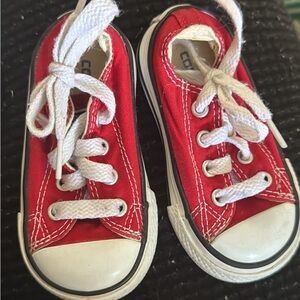 Converse Kids Red Sneakers